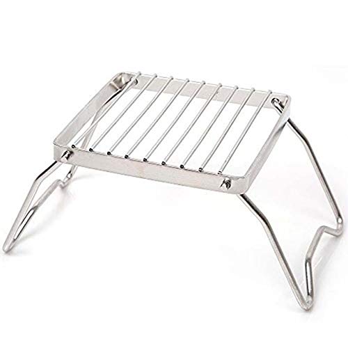 Portable Stainless Steel BBQ Grill Folding Barbecue Grill Mini Pocket BBQ Tools Barbecue Accessories for Home Park
