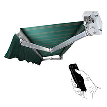 Electric Retractable Patio Awning 3x1.5m - Outdoor Sun Shade Canopy, Manual & Electric, Wall-Mounted, Weather Resistant for Home & Commercial Use