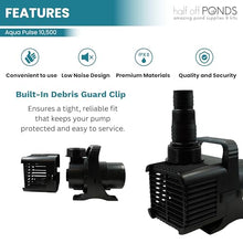 Aqua Pulse Submersible Pond Pump, 10,500 GPH, 100 ft Cord