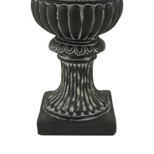 Merax 2 Set 15.94" H Classical Scroll & Fluted Pedestal Urn Planter