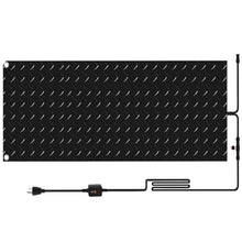 ZRUTIMI Outdoor Sidewalk Heating Snow melt mat, Outdoor Stairs Anti-Slip Winter Removal and ice Melting Products, Anti-Slip Durable(50x280cm/20x110in)