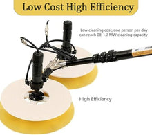 XUXIAO Cleaning Brush Electric Pool Cleaning Brush, Water Washing Photovoltaic Panel Glass Cleaning Equipment Tool, Photovoltaic & Solar Panel Cleaning Tool