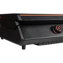 Family Yard Outdoor Electric Tabletop Griddle with Hood Camping Grill Bbq