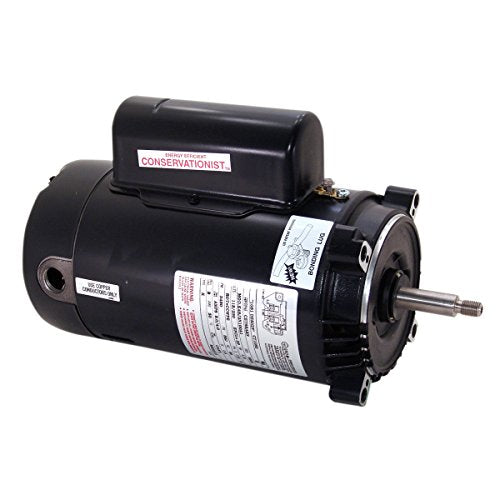 AO Smith 2.5 HP 3450RPM 56J Frame Swimming Pool Pump Motor Black