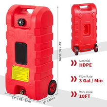 Garvee Heavy-Duty 15 Gallon Portable Fuel Transfer Set - 2Pack Gas Can with Pump & 10FT Hose