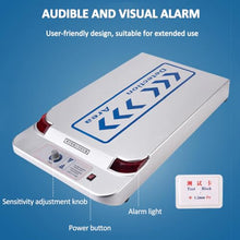 Xoiasth Desktop Needle Detector, Metal Detection Platform with Audible and Visual Alarms, 0-10 Level Sensitivity Adjustment, ABS Housing, 19.7 x 4 in Detection Area