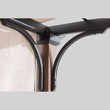 Sunjoy 110105005 Pergola Black/Brown