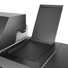 58 in. Newport Coll 6 Burner Propane Grill, Side Griddle, Matte Black