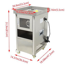 LGXEnzhuo Commercial Electric Meat Grinder Q7-22 2200W 300KG/H Gray