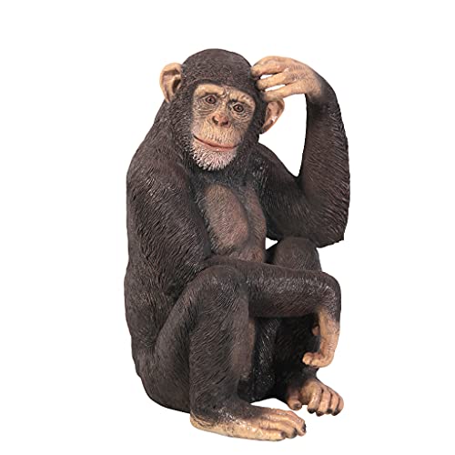 Design Toscano Chauncey the Confused Chimp Garden Monkey Statue