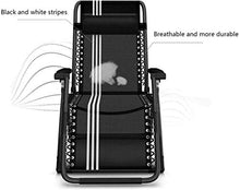 YOtat Lightweight Sun Loungers Folding Sun Lounger Lounge Chairs Sun Lounger/Patio Chairs Reclining Zero Gravity Outdoor Garden Rocking Deck Chair for Beach Camping Comfortable A