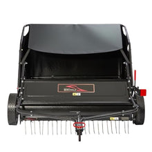Brinly 42" Tow-Behind Combo Lawn Sweeper with Dethatcher and Hamper Windscreen