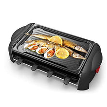 AFPSDLFJDLS Household No Smoke Barbecue Pits Korean Commercial Automatic Electric Machine Non Stick Grills Griddles