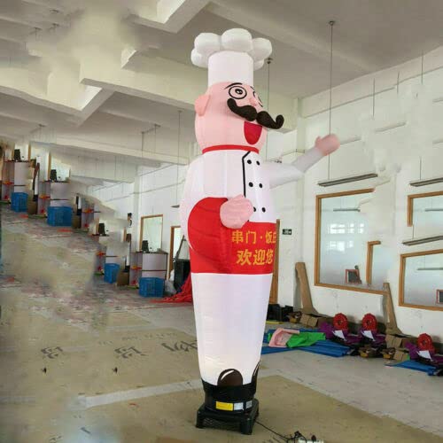 Air Dance Star Inflatable Chef Lights Dancing Balloon Doll Arch
