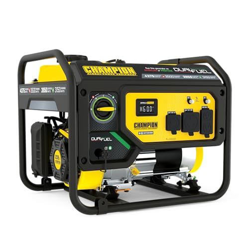Champion 4375-Watt Dual Fuel RV Ready Portable Generator