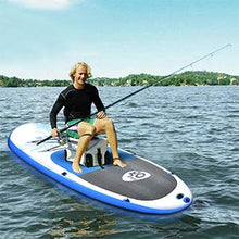HOMGX 11’ Inflatable Stand Up Paddle Board Blue + White