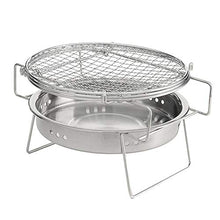Portable Stainless Steel BBQ Grill Folding Mini Pocket Barbecue Accessory for Home Park Camping Picnic Tool