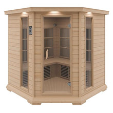 SteamSpa Infrared Hemlock Sauna Room with LED Control & Bluetooth