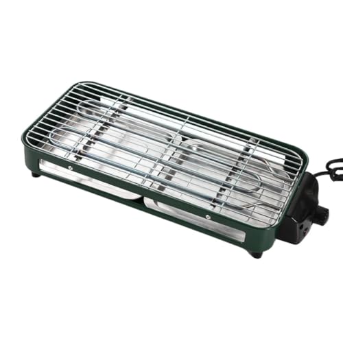 Electric Grill Indoor Smokeless Portable Food Barbecue Grill Smokeless Portable Stove(E)