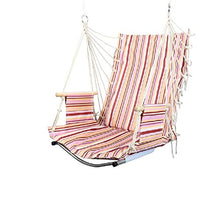 AFPSDLFJDLS Hammock Chair, Hanging Rope Swing Seat for Yard, Bedroom, Patio, Porch, Indoor, Outdoor Lightweight and Easily Portable
