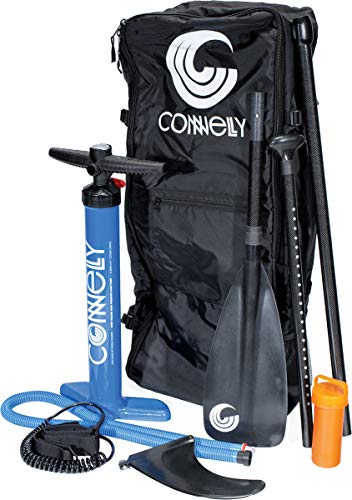 Connelly Tahoe Inflatable SUP 11'6" Package with Carbon Paddle, Pump & Bag Blue Green