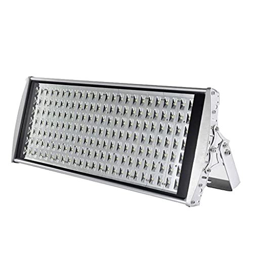 ZGHD Home Floodlight,Led Tunnel Light Outdoor Stadium Lighting Waterproof High Power Street Light Projection Lamp IP66/65, Work Light (Color:Positive Warm Light, Size:168W)