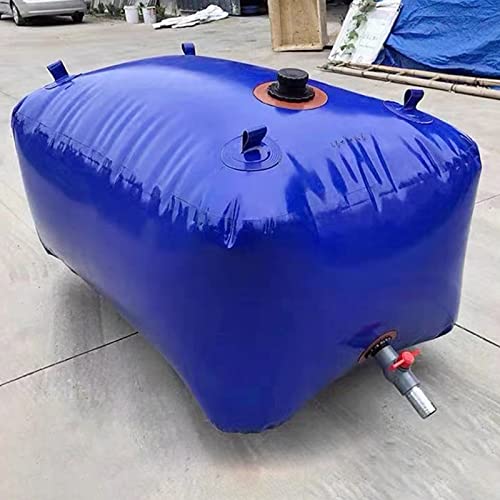 Large Capacity Soft Water Bag Emergency Water Storage Large, Collapsible Water Tank Agriculture Carrier, Heavy Duty Rain Barrels Reservoir Vehicle Water Storage Bag Soft Outdoor Water Bladder ( Size :