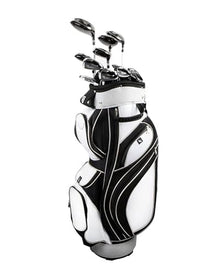Euraka S8 Brosnan Lady Diamond S5 Women's Complete Golf Club Set [18-Piece] Black/Silver/Gold