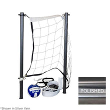 Global Pool Products Stainless Steel Volleyball Set for Inground Pools