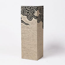 ARCVOX Decorative Columns Pedestal 19.6/27.5/35.4/43.3in, Antique Stone Finish Xiangyun Pattern, Statues for Home Decor, Statue Outdoor Sculpture for Garden (Size : Size L)