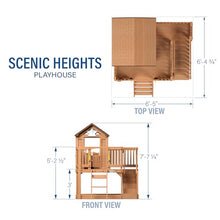 Backyard Discovery Scenic Heights Cedar Playhouse Light Brown