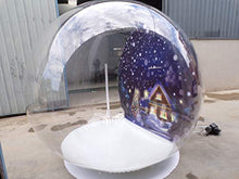 YuaZoHou Inflatable Snow Globe Tent 2.8m with Blower White