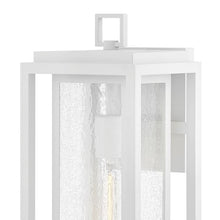 Hinkley Republic Large Outdoor Wall Mount Lantern, Textured White
