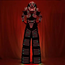 HoHoHuo Full Color LED Robot Costume with Remote Control & Digital Screen Multicolored (X Large)
