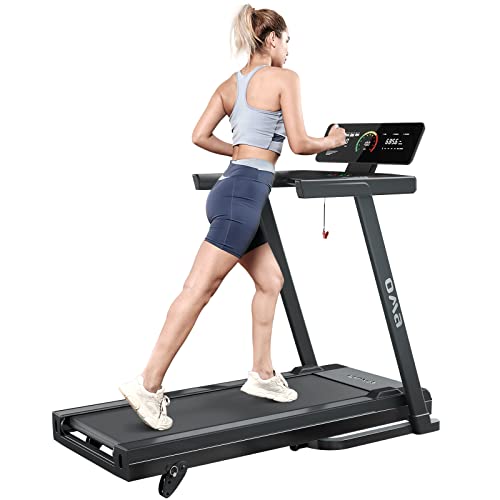 OMA Folding Treadmill Black