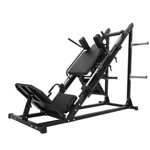GarveeLife Leg Press Hack Squat Machine Adjustable 2-in-1 Black