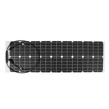 300W/150W Solar Panel 18V Semi-Flexible Monocrystalline Solar Cell Waterproof Outdoor Car RV Battery Charger Power System Kit (300w) (150w)
