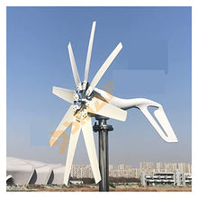 400w 600w 1000W Wind Turbine Generator 12v 24v 48v Horizontal Wind Turbine Generator Free Power New Energy Alternative Accessories - Onshore Wind(8,Hybrid Control_24V)