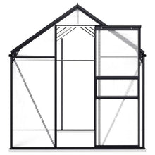 DINDING Greenhouse Anthracite Aluminum Polycarbonate in Professional Modern Crystal Clear Walk in Structure with Adjustable Height for Professional Garden Projects