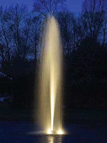 EasyPro Pond Products AquaShine 11 Watt Warm White LED Fountain Lights with Timer & Remote Control