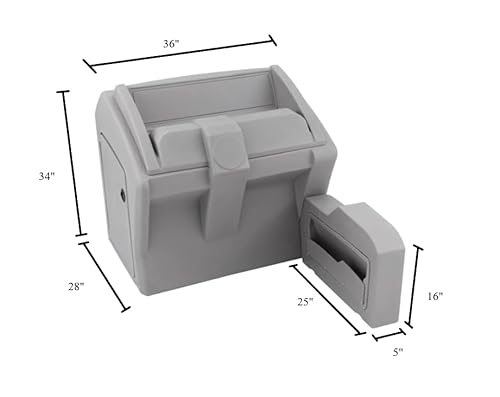DeckMate Deluxe Large Pontoon Console Helm Beige