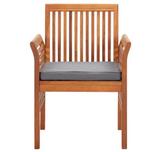 Molumvel 5 Piece Patio Dining Set - Solid Acacia Wood Furniture