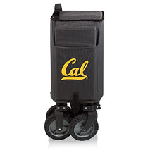 PICNIC TIME NCAA Cal Bears Adventure Wagon Folding Wagon - Wagon Cart - Sport Utility Wagon - Beach Wagon Collapsible, (Dark Gray)