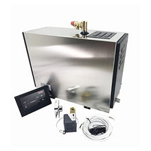 Sauna Steam Generator 4.5KW Automatic Stainless Steel Steam Generator Household Steaming Sauna Room Steam Bath Machine for Relax Spa Room Digital Controller Sauna Accessories (Color : 8kw) (9kw)