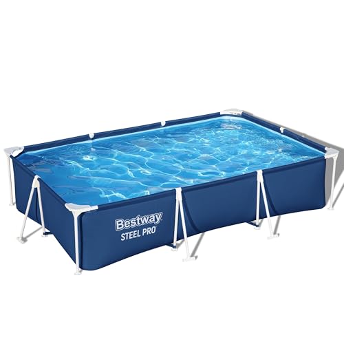 Bestway 9ft x 6.7ft x 26in Steel Pro Above Ground Pool, Metal Frame