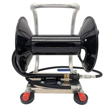 Ultimate Washer Sewer Jetter Hose Reel Kit, 200 FT of 1/8" Hose, 4000 PSI