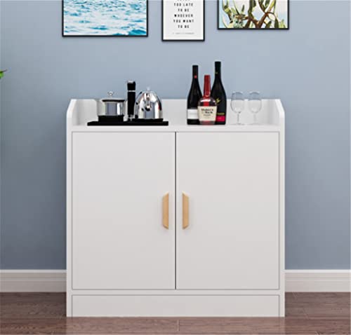 NRFJFOP Round Corner Pantry Cabinet Put Bucket Multifunctional Storage with Door Dining Room Side Table Sideboard