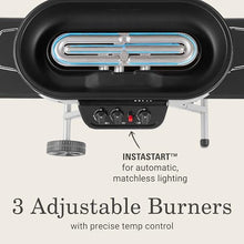 Coleman RoadTrip 285 Portable Propane Grill, 3 Burners, Red