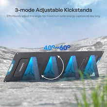 Renogy 400W Portable Solar Panel, 25% High Efficiency N-Type Foldable Solar Charger for Power Station, 2PCS 200W Solar Panels with USB-A Type-C Output, For Camping, RV, SUV, Off-Grid Outdoor Hurricane