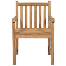 LHOONBB Furniture-Sets-Outdoor s 6 pcs Solid Teak Wood